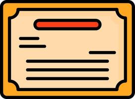 Skill Certification Icon Design vector