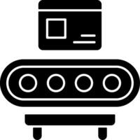 Assembly Line Icon Design vector