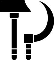 Hammer and Sickle Icon Design vector