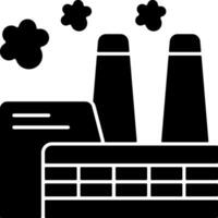 Factory Chimney Icon Design vector