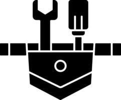 Workers Toolbelt Icon Design vector