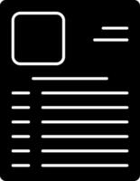 Job Application Form Icon Design vector