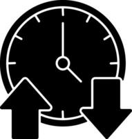 Clocking In Out Icon Design vector