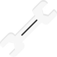 Wrench Icon Design vector