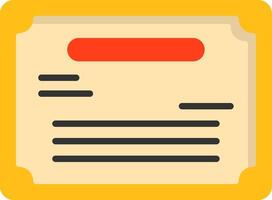 Skill Certification Icon Design vector