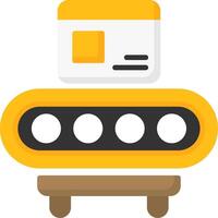 Assembly Line Icon Design vector