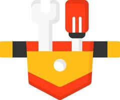Workers Toolbelt Icon Design vector
