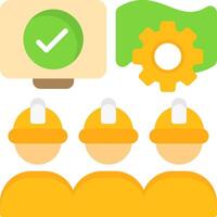 Labour Rights Protest Icon Design vector