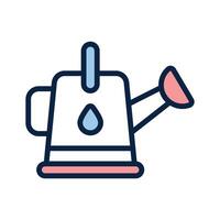 An icon of watering can in editable style is up for premium use, gardening equipment vector