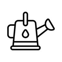 An icon of watering can in editable style is up for premium use, gardening equipment vector