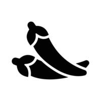 Chillies design, hot pepper icon design, ready to use vector