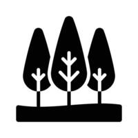 A cypress tree, providing greenery and shade to the garden vector