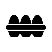 For fresh produce, cooking and breakfast use this eggs icon vector