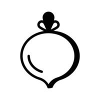 Rustic turnip icon a farm fresh meal,ready to use vector