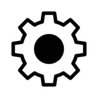 Premium of setting, user interface icon vector