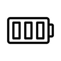 Pixel perfect icon of battery status in unique style, ready for premium use vector