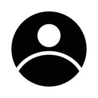 Unique icon of profile, ready to use vector