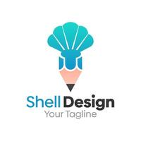 Shell Design Logo Design Template. Good for Business, Agency, Community and Organization vector