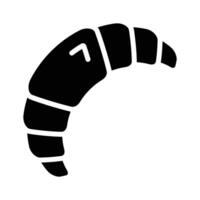 For bakery, breakfast and pastry designs use this croissant icon vector