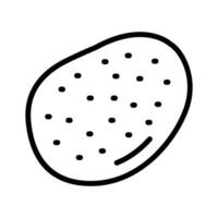 For representing cooked meals and everyday recipe use this potato icon vector