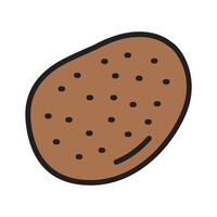 For representing cooked meals and everyday recipe use this potato icon vector
