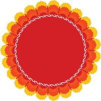 Indian Festive Decorative Frame and Background, Indian Wedding Card Backgroun and frame vector
