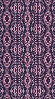 Seamless repeating pattern of intricate, geometric shapes. A deep navy blue and a soft pink. Interconnected shapes, creating a complex and visually interesting tapestry. Kaleidoscope abstract. vector