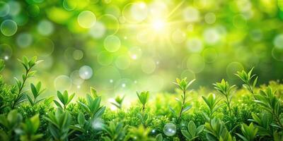 greenery, plants, spring, vibrant, natural, bokeh, serene, blurred, blurred background, blurry,nature, outdoors, foliage, Background of Unfocused Greenery and Bokeh Asymmetrical photo