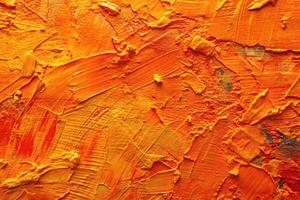 abstract rough colorful orange colors art painting texture background wallpaper point of view photo