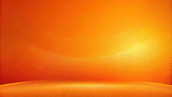 abstract orange gradient background with low angle perspective photo
