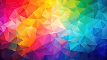 abstract multicolored background with poly pattern Silhouette photo