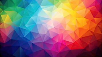 Abstract multicolored background with geometric pattern photo