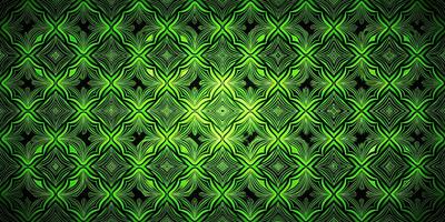 Abstract green and black light pattern with gradient macro photo