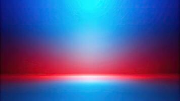 Abstract blue and red gradient background at eye level with a modern design photo