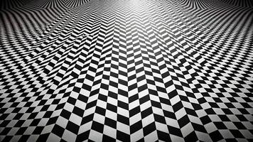 Abstract black and white patterns background with tilted angle photo