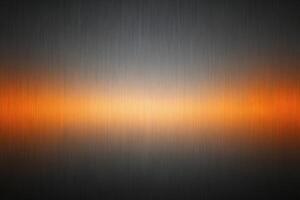 Abstract black orange gray background with grainy noise texture and glowing gradient photo