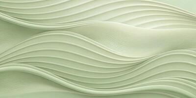 Abstract background with light sage color wave pattern texture, perfect for stock photos