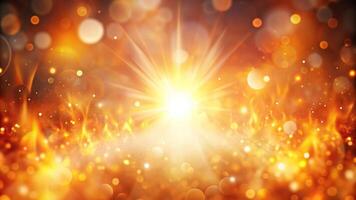Abstract background with light flare filter and sunburst effect, perfect for design projects photo