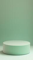 Cylinder podium stage display product minimal design presentation story background photo