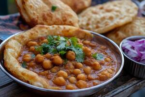Indian food in london photo