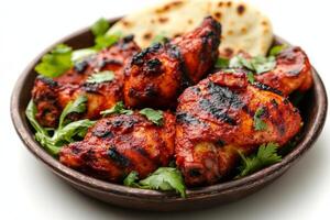 Indian food - chicken tikka masala photo