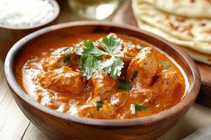 Chicken tikka masala curry photo