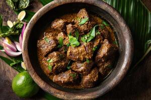 Kerala beef curry photo