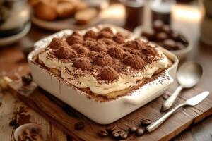 Coconut cream coffee cake photo