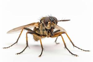 A fly with long legs and a big head photo