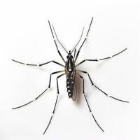 A mosquito with long legs and long legs photo