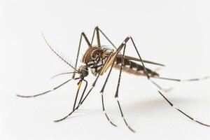 A mosquito with long legs and long legs photo
