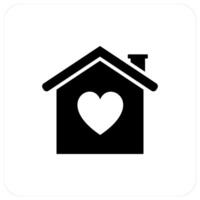 Sweet Home and house icon concept vector