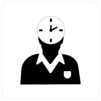 Time Management and icon concept vector