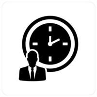 Time Management and management icon concept vector